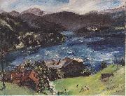 Landscape with cattle Lovis Corinth